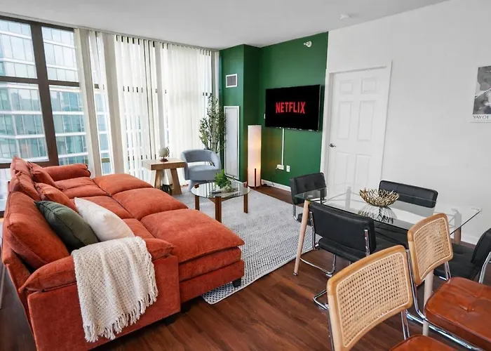 21st Floor Skyline 2br Near Grant Park & Field Museum Appartement *